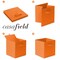 Casafield Set of 12 Collapsible Fabric Cube Storage Bins - Foldable Cloth Baskets for Shelves, Cubby Organizers & More